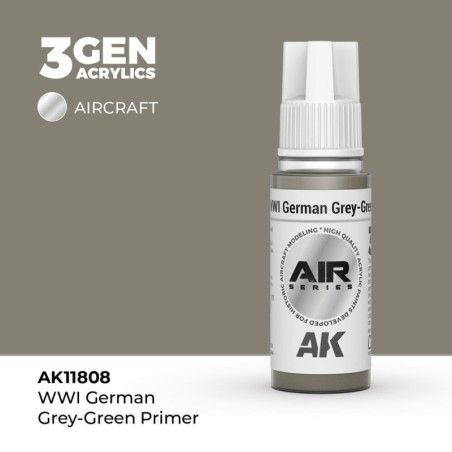 AK - Peinture 3gen : WWI German Grey - Green Primer