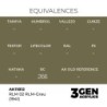  AK - Peinture 3gen : RLM 02 RLM - Grau (1941)