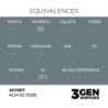  AK - Peinture 3gen : RLM 65 (1938)