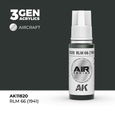 AK - Peinture 3gen : RLM 66 (1941)