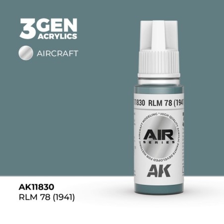 AK - Peinture 3gen : RLM 78 (1941)