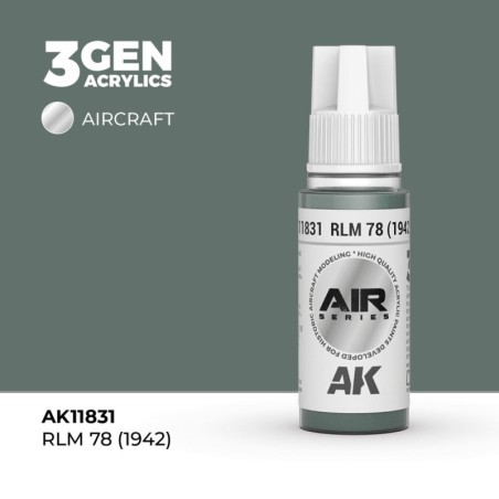 AK - Peinture 3gen : RLM 78 (1942)
