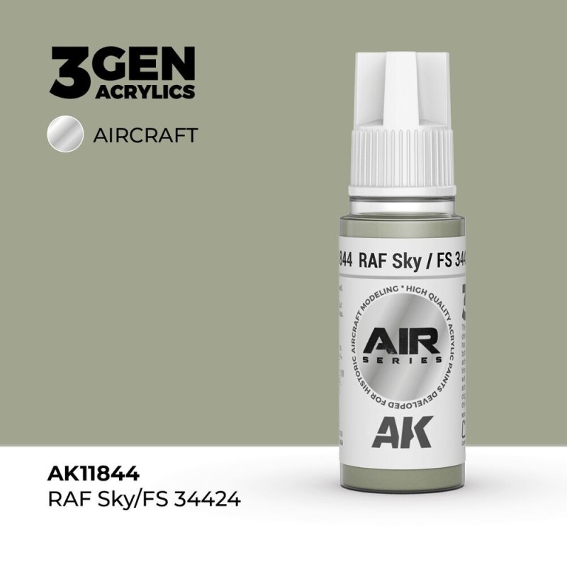 AK - Peinture 3gen : RAF Sky / FS 34424