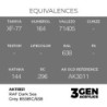  AK - Peinture 3gen : RAF Dark Sea Grey Bs381c/638