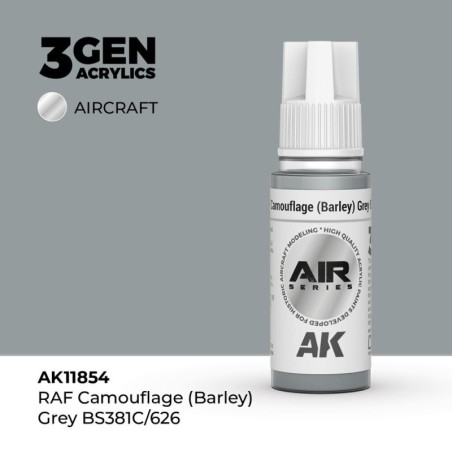 AK - Peinture 3gen : RAF Camouflage (Barley) Grey Bs381c/626