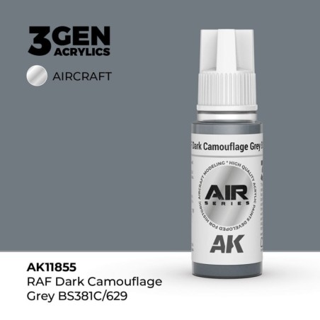 AK - Peinture 3gen : RAF Dark Camouflage Grey Bs381c/629