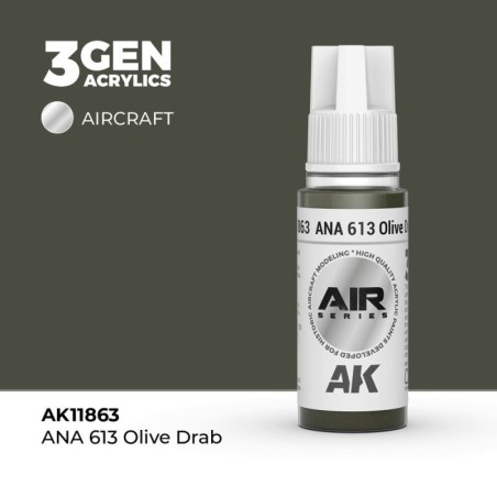 AK - Peinture 3gen : Ana 613 Olive Drab