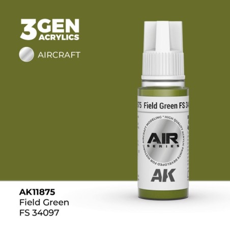 AK - Peinture 3gen : Field Green FS 34097