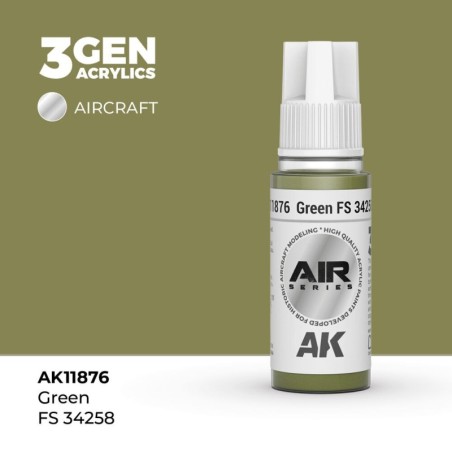 AK - Peinture 3gen : Green FS 34258