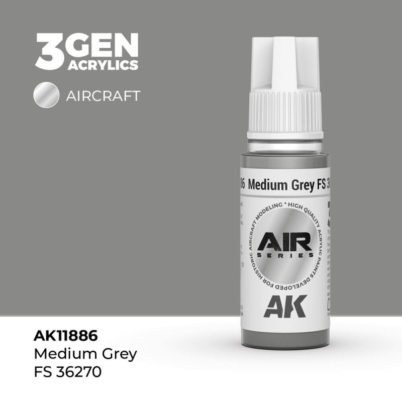 AK - Peinture 3gen : Medium Grey FS 36270