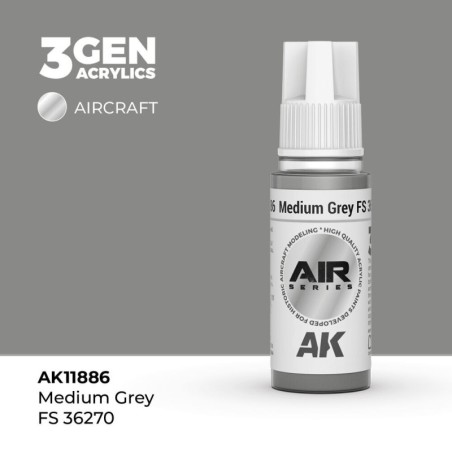 AK - Peinture 3gen : Medium Grey FS 36270