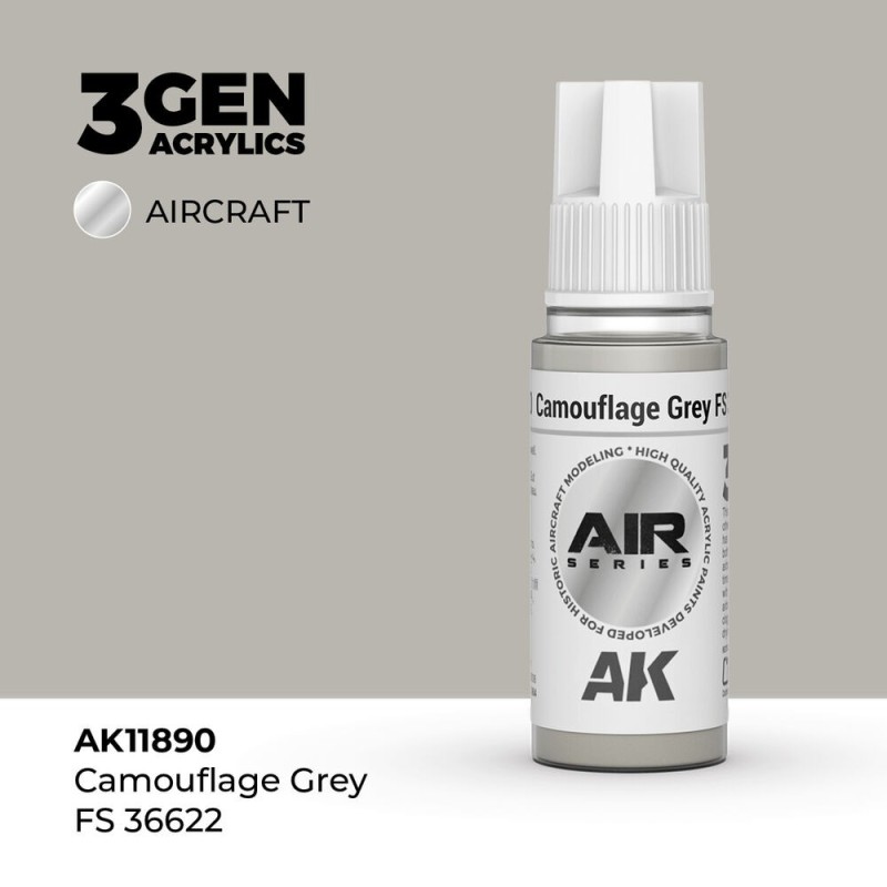 AK - Peinture 3gen : Camouflage Grey FS 36622