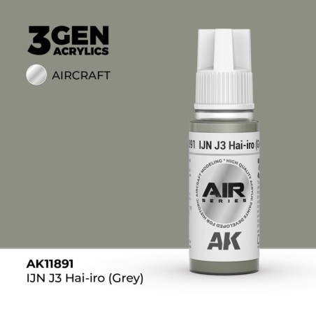 AK - Peinture 3gen : IJN J3 Hai - iro (Grey)