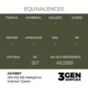  AK - Peinture 3gen : IJN M3 (N) Nakajima Interior Green