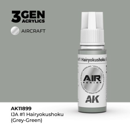 AK - Peinture 3gen : IJA 1 Hairyokushoku (Grey - Green)