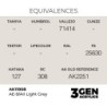  AK - Peinture 3gen : AE - 9/Aii Light Grey