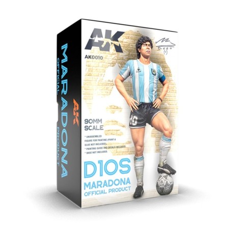 AK - Maradona Resin Figure. 90 mm Scale