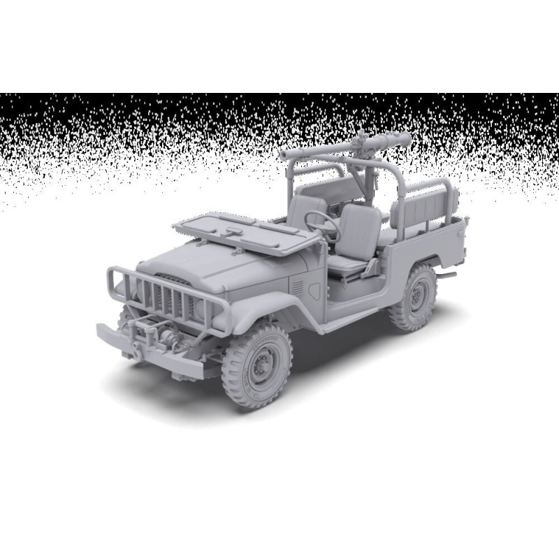  AK - Kit de modélisme : FJ43 Pickup with Spg - 9. Recoilless Gun