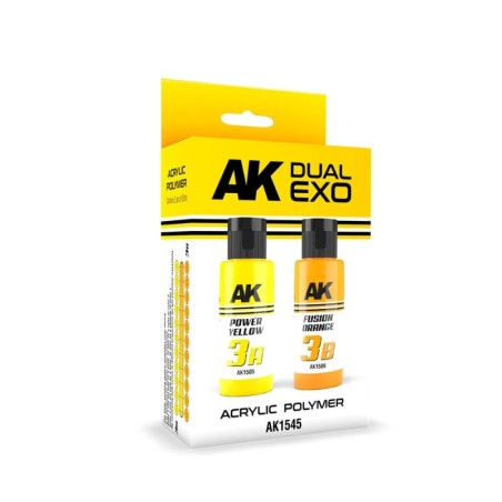 AK - Power Yellow & Fusion Orange Dual Exo 3