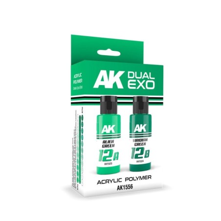 AK - Alien Green & Viridian Green Dual Exo 12
