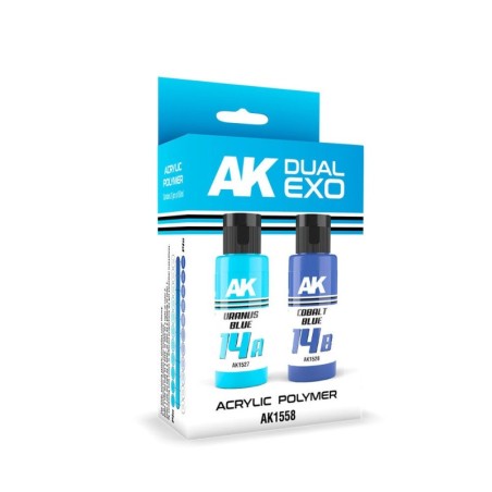 AK - Uranus Blue & Cobalt Blue Dual Exo 14