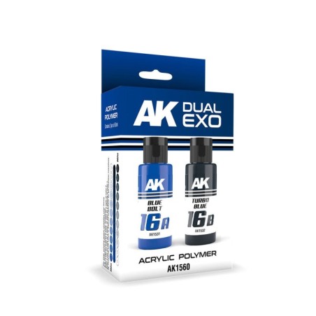 AK - Blue Bolt & Turbo Blue Dual Exo 16
