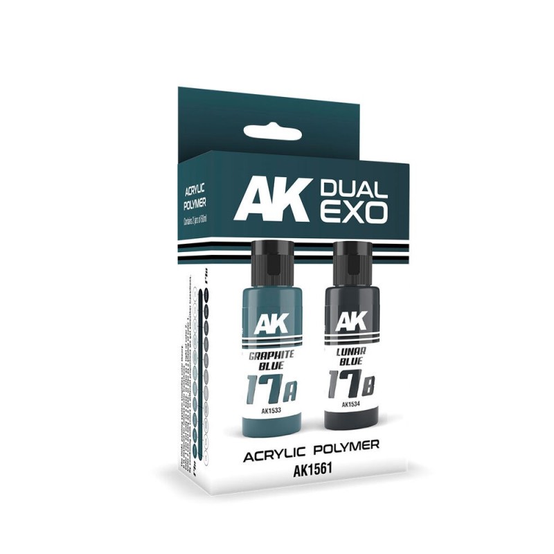 AK - Graphite Blue & Lunar Blue Dual Exo 17