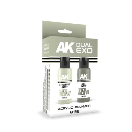 AK - Starship Grey & Ncc Grey Dual Exo 18