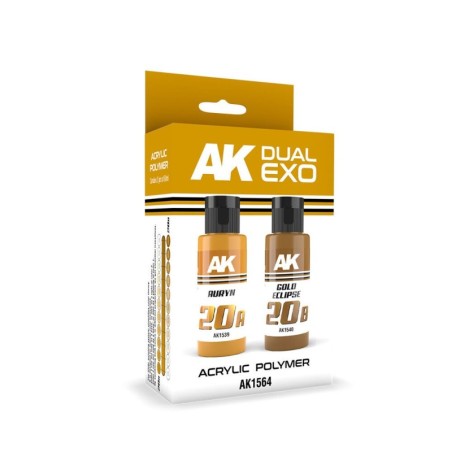 AK - Auryn & Gold Eclipse Dual Exo 20