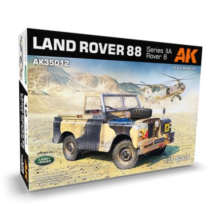 AK - Kit de modélisme : Land Rover 88 Series Iia Rover 8 1/35