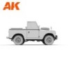  AK - Kit de modélisme : Land Rover 88 Series Iia Rover 8 1/35