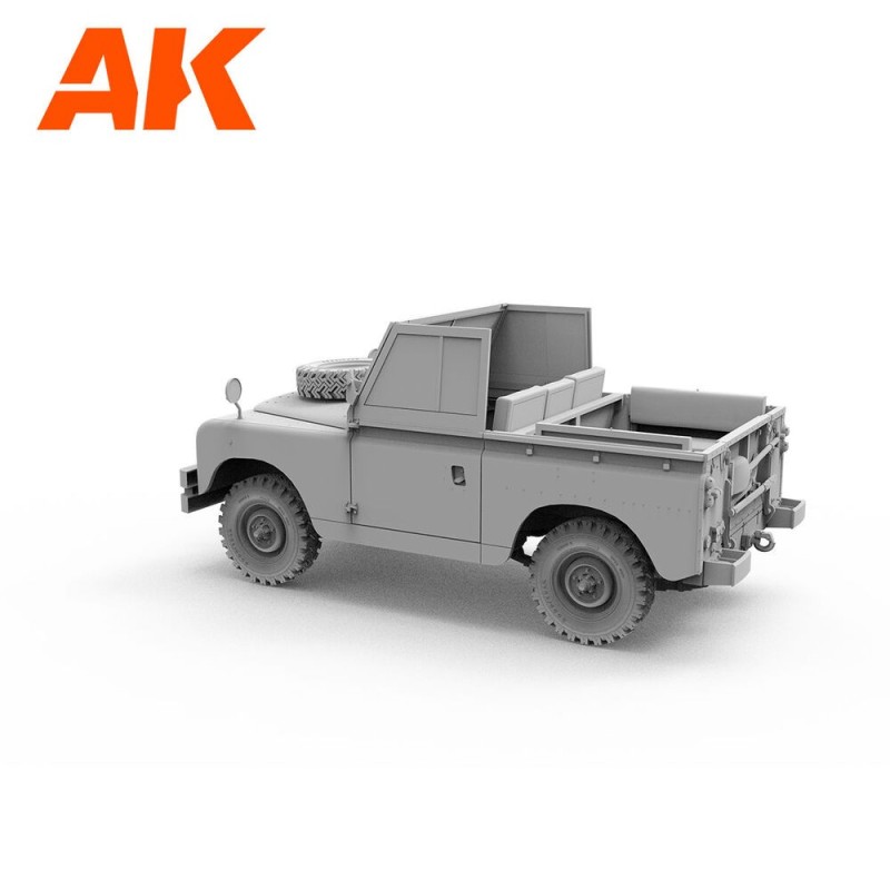  AK - Kit de modélisme : Land Rover 88 Series Iia Rover 8 1/35