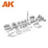  AK - Kit de modélisme : IDF Accessories.1/35