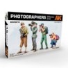 AK - Kit de modélisme : Photographers (Different Eras) 1/35.