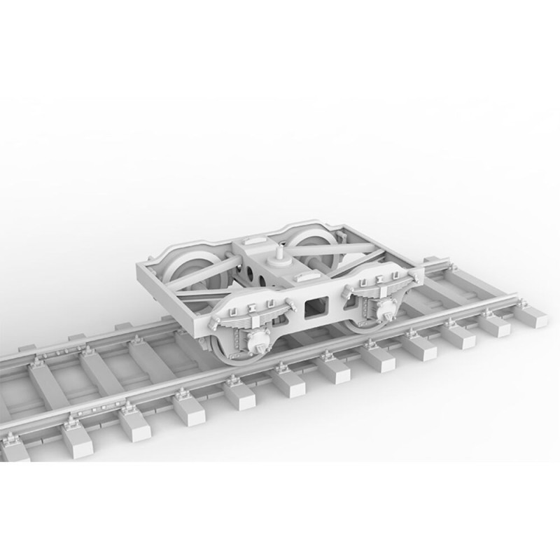  AK - Kit de modélisme : German Railway Schwerer Plattformwagen Tyme Ssys 1/35