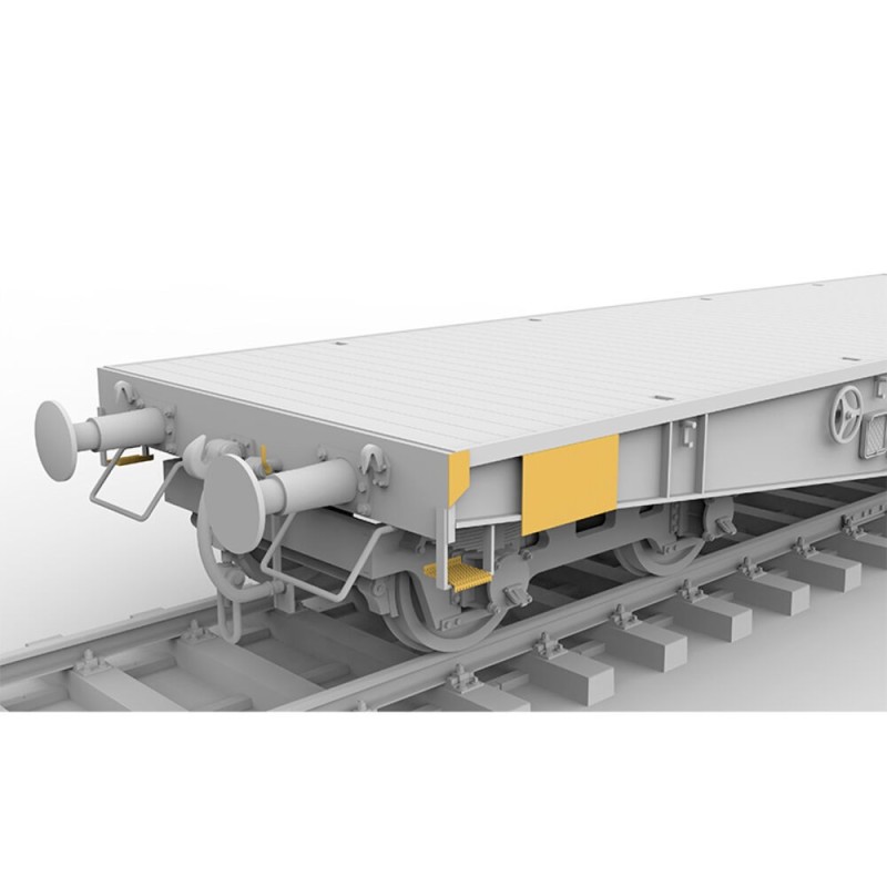  AK - Kit de modélisme : German Railway Schwerer Plattformwagen Tyme Ssys 1/35