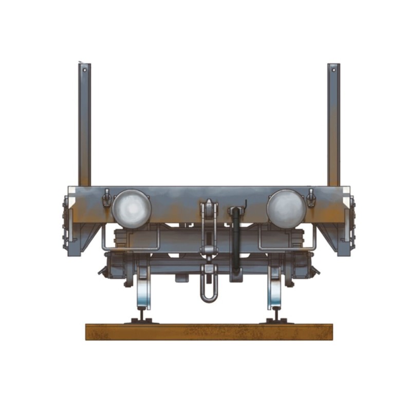  AK - Kit de modélisme : German Railway Schwerer Plattformwagen Tyme Ssys 1/35