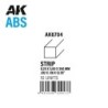 AK - Strips 0.25 x 3.00 x 350 mm - Abs Strip