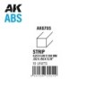 AK - Strips 0.25 x 4.00 x 350 mm - Abs Strip