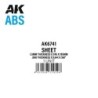 AK - 1.5 mm thickness x 245 x 195 mm - Abs Sheet