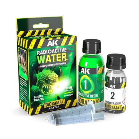 AK - Resin Radioactive Water Components Epoxy Resin - 180 ml