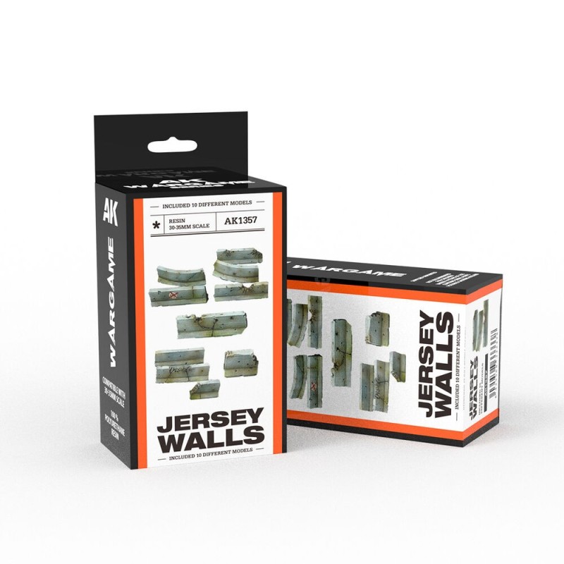 AK - Jersey Walls Wargame (Resin 30 - 35 mm)