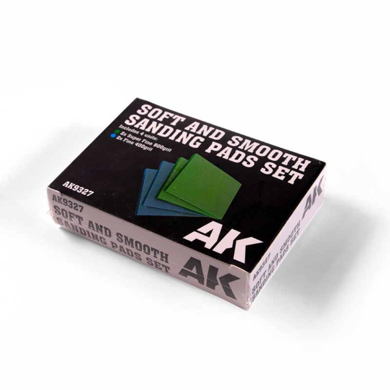 AK - Outil : Soft and Smooth Sponge Sandpaper 4 units