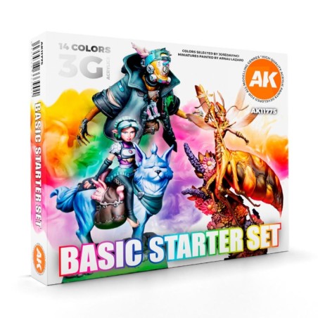 AK - Set de peintures 3gen : Basic Starter