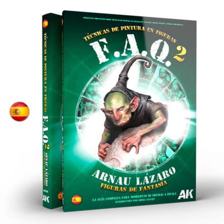 AK - Livre : FAQ 2 Fantasy Figures Painting Techniques by Arnau Lázaro - Spanish
