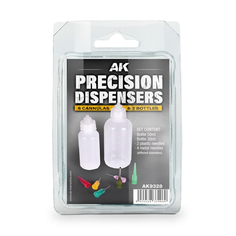 AK - Precision Dispensers (6cannulas & 2 bottles)