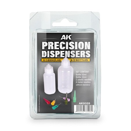 AK - Precision Dispensers (6cannulas & 2 bottles)