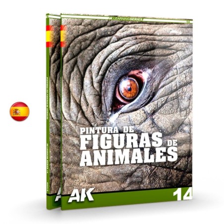 AK - AK Learning 14 Pintura De Figuras De Animales ES