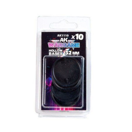 AK - Peinture 3gen : Hollow Base 32 mm - 10 units