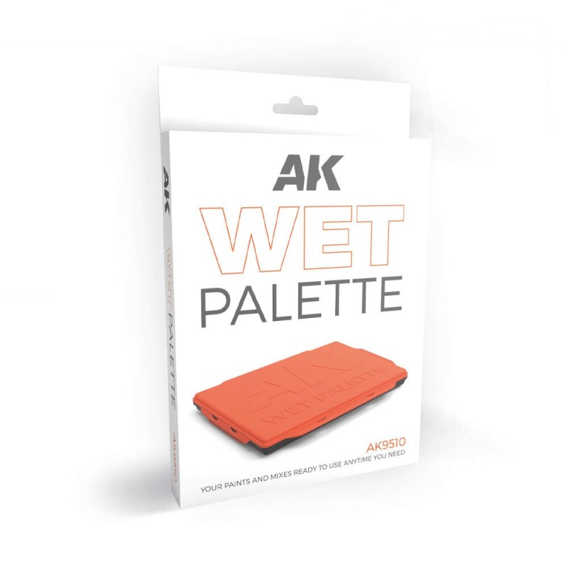 AK - Wet Palette (Includes 40 papers sheets + 2 wipes)